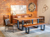 World Interiors - Brisbane Stockton Dining Chair in Antique Whiskey