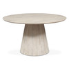World Interiors - Calabasas 54" Dining Table in Natural White