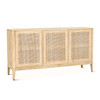 World Interiors - Calabasas 64" Sideboard in Natural White Cane