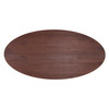 World Interiors - Calabasas 86" Oval Dining Table in Toffee Nut