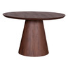 World Interiors - Calabasas 54" Round Dining Table in Toffee Nut