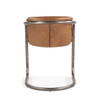 World Interiors - Chiavari Leather Dining Chair in Chestnut