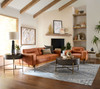 World Interiors - Chiavari Armchair in Vintage Cognac Leather