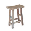 World Interiors - Cordoba Counter Chair with Vintage Teal Finish