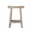 World Interiors - Cordoba Counter Chair with Vintage Teal Finish