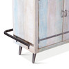 World Interiors - Cordoba Bar in Reclaimed Wood with Vintage Teal Finish