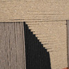 World Interiors - Delmar Woven Framed Art, Orange