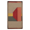 World Interiors - Delmar Woven Framed Art, Red