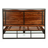World Interiors - Elliston Queen Bed in Sheesham with Natural Finish