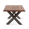 World Interiors - Elliston 46" Coffee Table in Sheesham and Matte Black Iron