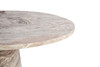 World Interiors - Giza 48" Round Dining Table in Brown Toronto Marble