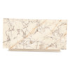 World Interiors - Giza 32" Drum Coffee Table in Alabaster Marble