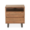 World Interiors - Glenwood Nightstand in Smoked Acacia