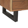 World Interiors - Glenwood 34" Tall Chest in Smoked Acacia