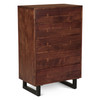World Interiors - Glenwood 34" Tall Chest in Walnut