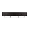World Interiors - Halden 98" Plasma Cabinet in Matte Black