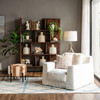 World Interiors - Hawker 48" Bookshelves in Dark Sienna