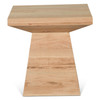 World Interiors - Incus 24" Side Table in Natural Oak