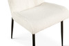 World Interiors - Isabella 20" White Boucle Dining Chair