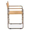 World Interiors - Lund Director's Chair in Sand Suede