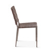 World Interiors - Lund Dining Chair in Tobacco Buffalo Leather and Iron