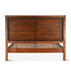 World Interiors - Manhattan Retro Mid Century King Platform Bed