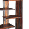 World Interiors - Monterey 34" Open Bookshelf in Capri Sheesham