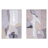 World Interiors - Shifting Visions Hand Painted Framed Diptych
