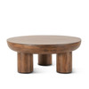 World Interiors - Noto 39" Coffee Table in Acorn Brown