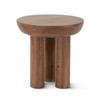 World Interiors - Noto 20" Side Table in Acorn Brown