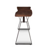 World Interiors - Nottingham 68" Console Table in Walnut Finish