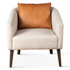 World Interiors - Olivia Armchair in Beige Linen