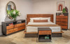 World Interiors - Palermo Tall Chest in Acacia with Raw Walnut Finish