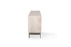 World Interiors - Palm Desert Modern Vintage White Sideboard with Bone Inlay