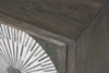 World Interiors - Palm Desert Modern Bone Inlay Sideboard in Vintage Gray