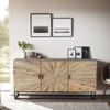 World Interiors - Sunburst Sideboard in Reclaimed Wood