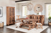World Interiors - Pengrove 72" Dining Bench in Antique Oak Finish