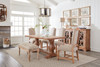 World Interiors - Pengrove 84" Dining Table in Antique Oak Finish