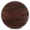 World Interiors - Provence 54" Round Dining Table in Dark Sienna