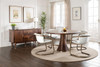 World Interiors - Provence 54" Round Dining Table in Dark Sienna