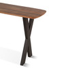 World Interiors - Santa Margherita 52" Console Table in Natural Finish
