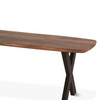 World Interiors - Santa Margherita 60" Bench with Natural Finish