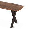 World Interiors - Santa Margherita 60" Bench with Natural Finish