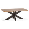 World Interiors - Santa Margherita 46" Coffee Table with Natural Finish