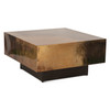 World Interiors - St. George 35" Coffee Table in Oxidized Copper
