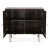 World Interiors - St. George 18" Bar Cabinet in Oxidized Black