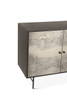 World Interiors - St. George 18" Bar Cabinet in Oxidized Black