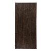 World Interiors - Toulon 84" Dining Table in Vintage Brown Finish