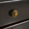 World Interiors - Trento 100" Sideboard in Distressed Black