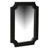 World Interiors - Trento 31" Mirror in Distressed Black